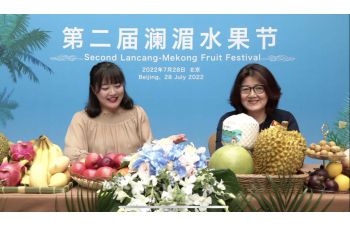 第二届澜湄水果节“果香澜湄”产(chǎn)销对接直播活动
